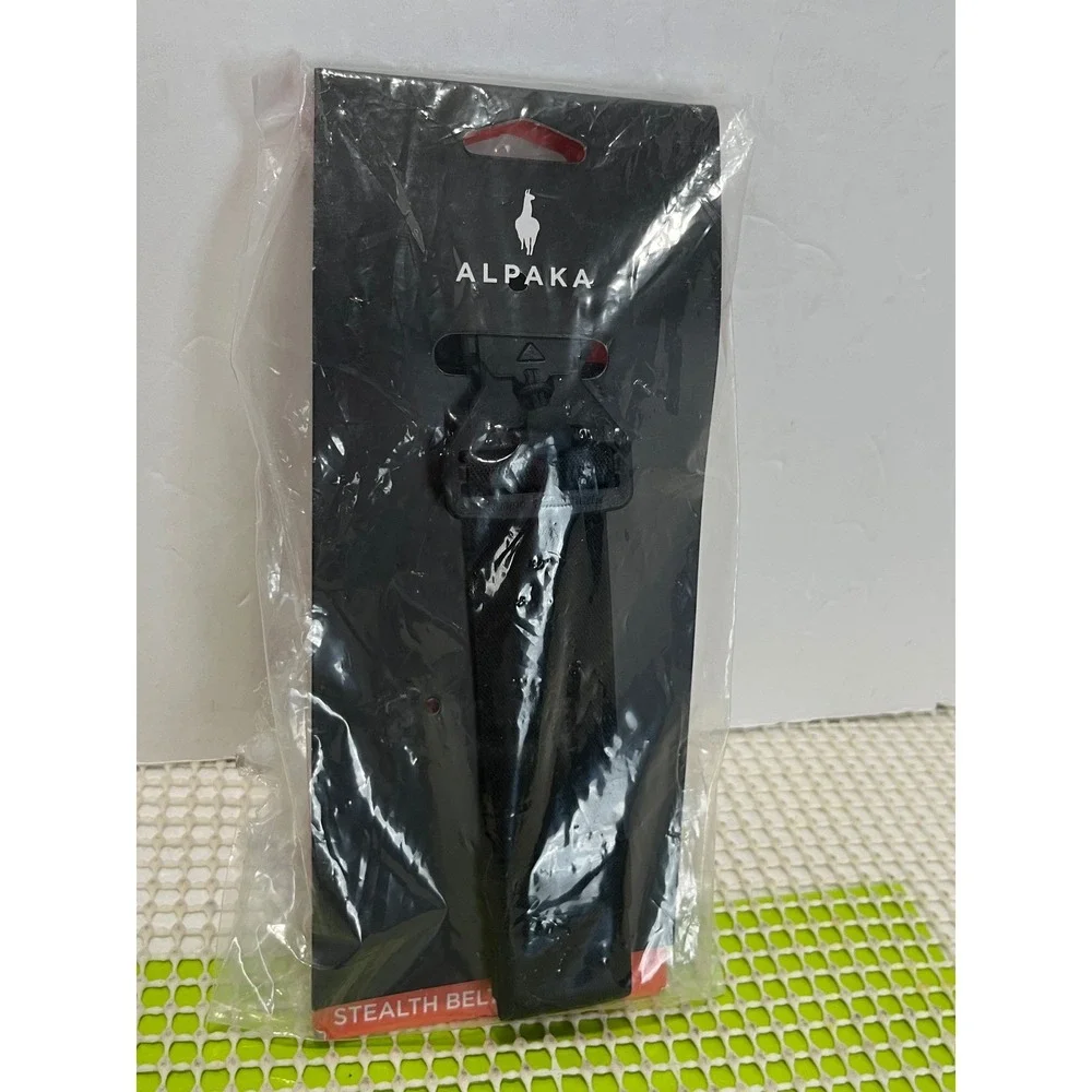 ALPAKA Stealth Belt Black Magnetic Fidlock Buckle Adjustable 24-32 NEW WITH TAG